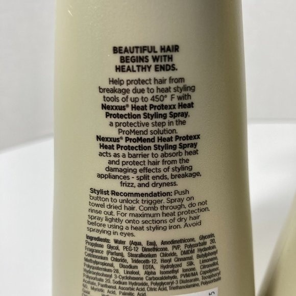 Nexxus Pro Mend Heat Protection Styling Spray DISCONTINUED 4 Bottles - Picture 9 of 13